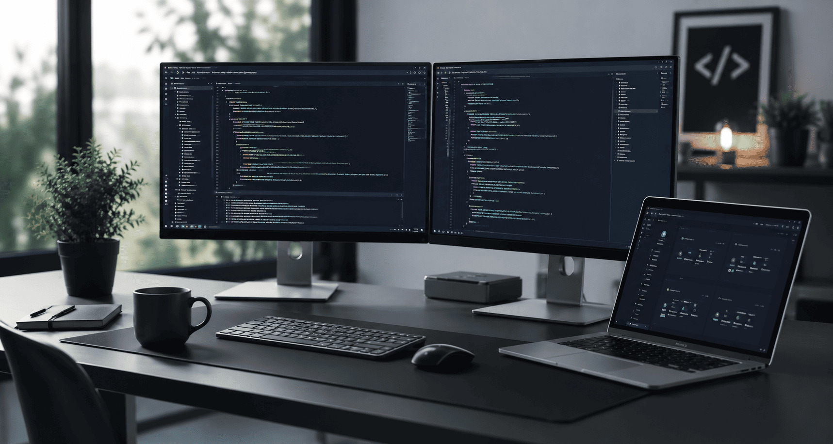 Illustration einer individuellen Webentwicklung